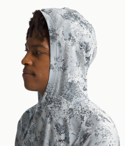 Лонгслив TNF Adventure Sun Hoodie (Мужской; S; HighRiseGrey MossCamoPrint)